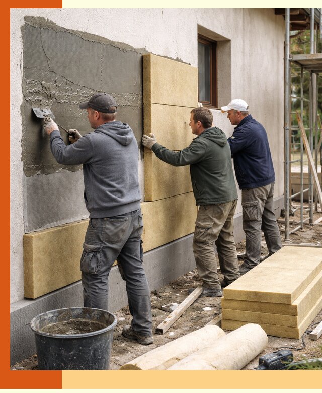 Утепление частного дома в асбесте — тепло, экономия и надежность