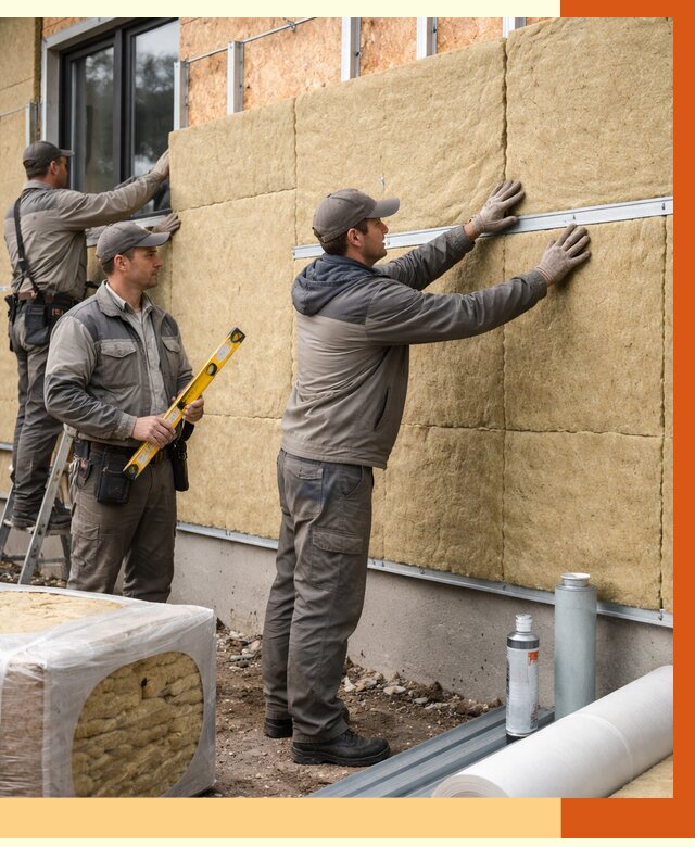 Утепление дома из SIP панелей в асбесте от 6266 руб./м² под ключ | ТепломастерСбс