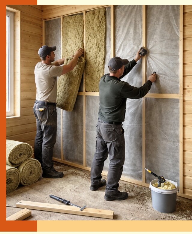 Утепление дома из минибруса в асбесте: комплексные теплоизоляционные работы