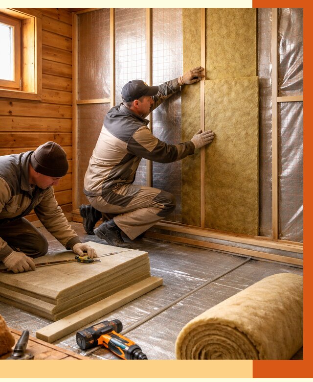 Утепление бани изнутри в асбесте под ключ от 4245 руб./м² | ТепломастерСбс