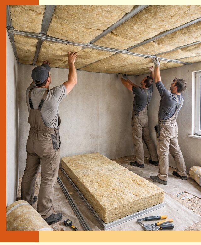 Утепление потолка в асбесте — тепло и без сквозняков