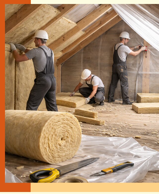 Профессиональное утепление мансарды в асбесте качественно и надежно