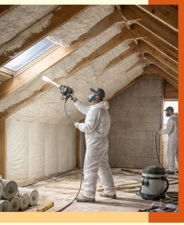 Утепление мансарды ППУ в асбесте от 2779 руб./м² — заказать под ключ | ТепломастерСбс