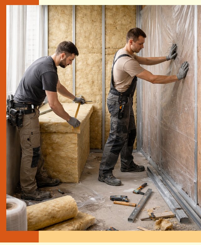 Профессиональное утепление лоджии в асбесте эффективно и надежно