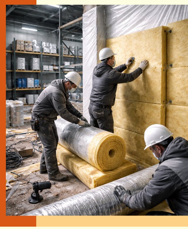 Утепление склада химсырья в асбесте: безопасная и эффективная изоляция