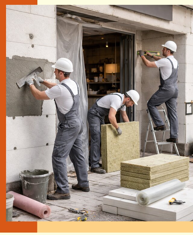 Утепление кафе в асбесте: профессиональная теплоизоляция и монтаж