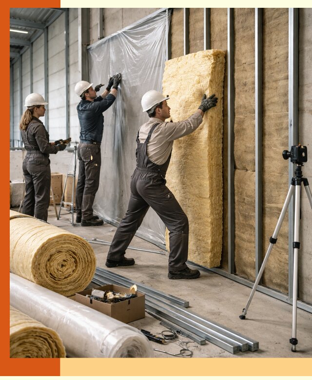 Утепление складского терминала в асбесте профессионально и надёжно