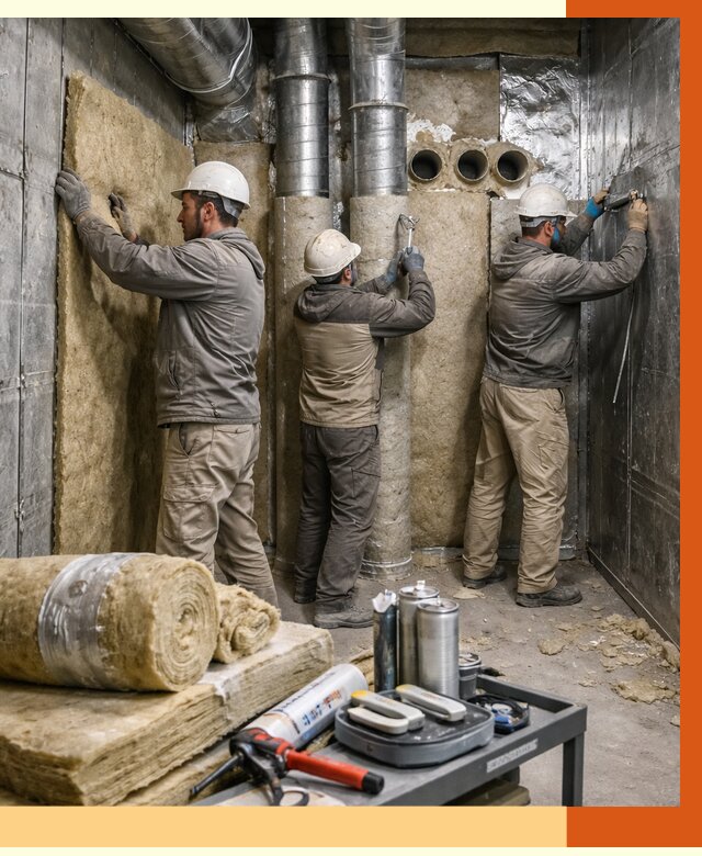 Утепление венткамеры в асбесте под ключ от 1466 руб. — профессионально | ТепломастерСбс