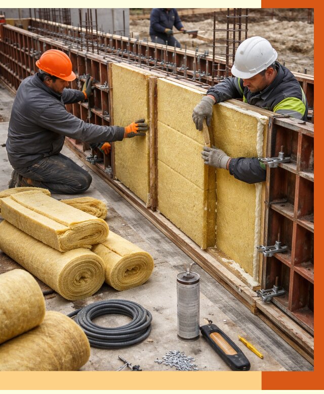 Теплоизоляция опалубки в асбесте от 7277 руб. за м2 — услуги и монтаж | ТепломастерСбс