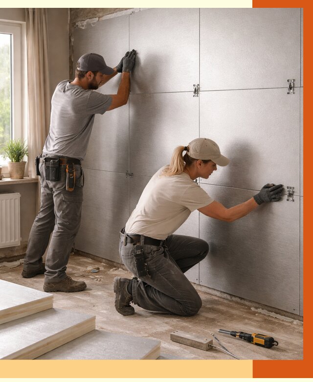 Утепление PIR панелями в асбесте от 4245 руб. под ключ | ТепломастерСбс