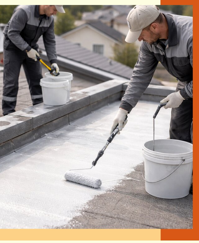 Утепление кровли жидкой теплоизоляцией в асбесте от 2173 руб./м2 | ТепломастерСбс