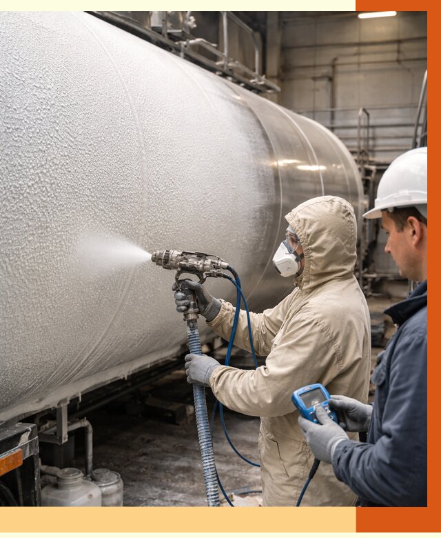 Утепление автоцистерны жидкой теплоизоляцией в асбесте от 14655 руб. под ключ | ТепломастерСбс