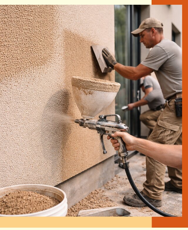 Утепление фасада жидкой пробкой в асбесте от 4851 руб./м² под ключ | ТепломастерСбс