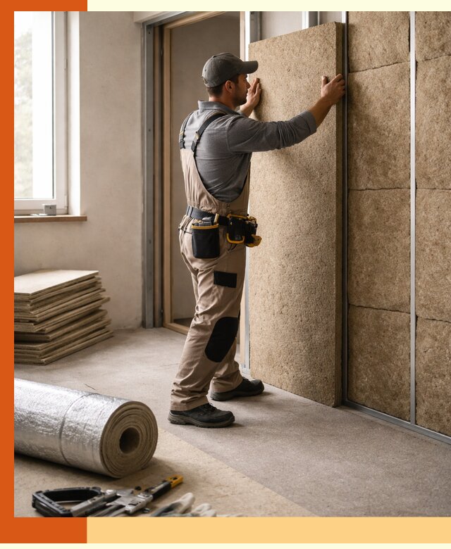 Шумоизоляция дома в асбесте — комплексная защита от шума