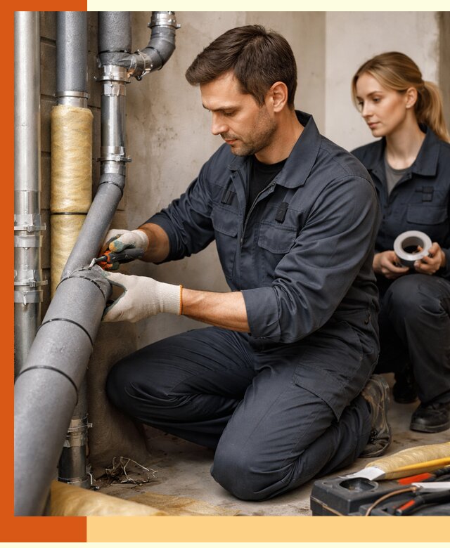 Шумоизоляция труб в асбесте: профессиональная звукоизоляция под ключ