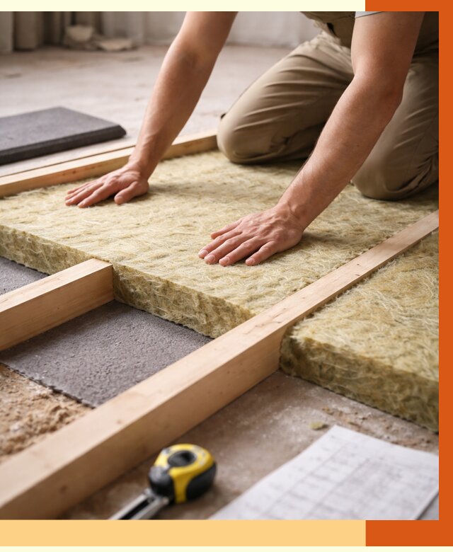 Шумоизоляция пола в асбесте от 1263 руб./м² — профессиональная звукоизоляция | ТепломастерСбс