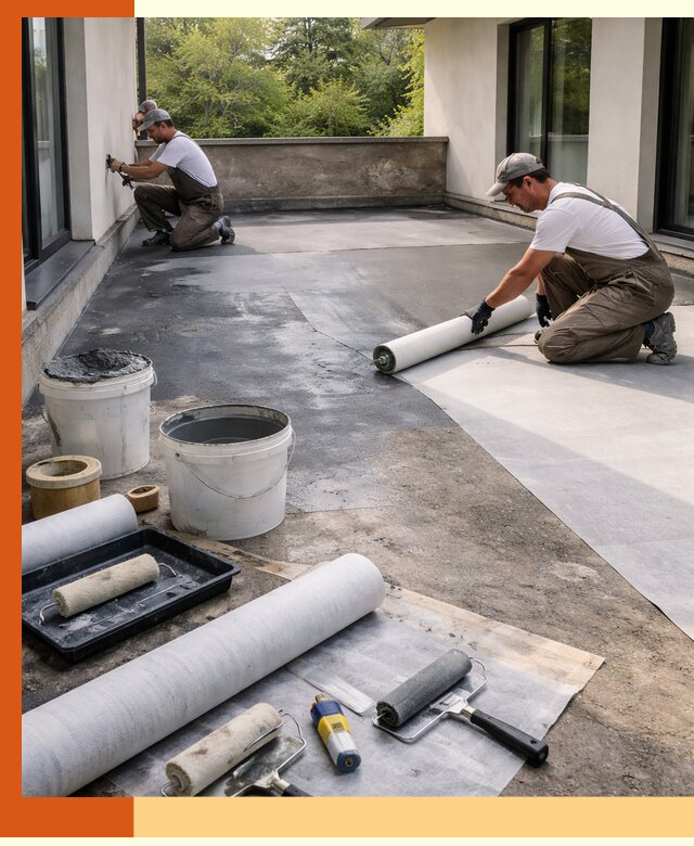 Гидроизоляция террасы в асбесте — надежная защита от влаги и протечек