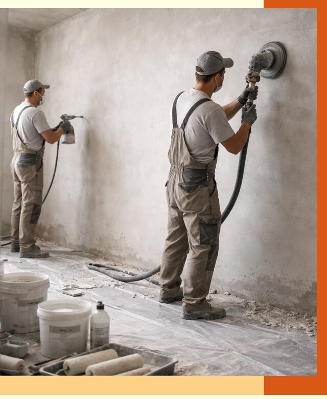 Подготовка поверхности под напыление в асбесте от 1213 руб. — ТепломастерСбс