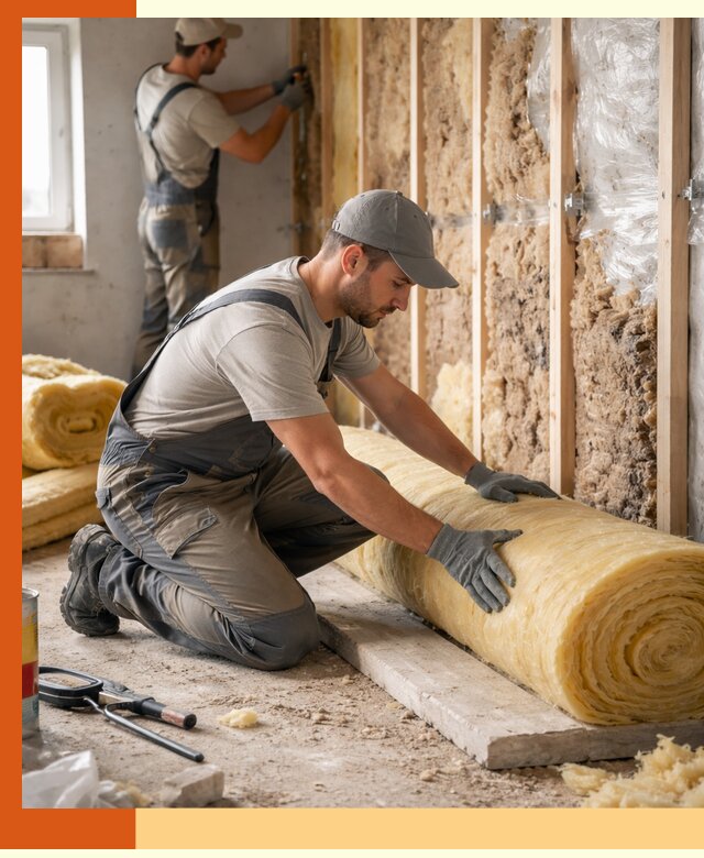 Восстановление теплоизоляции зданий и конструкций в асбесте