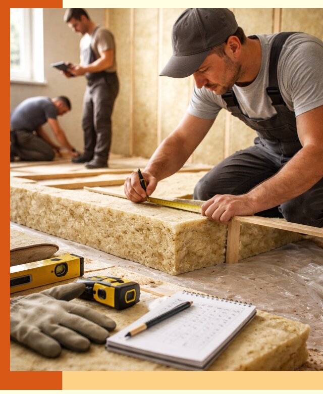 Расчет толщины утеплителя для зданий и помещений в асбесте