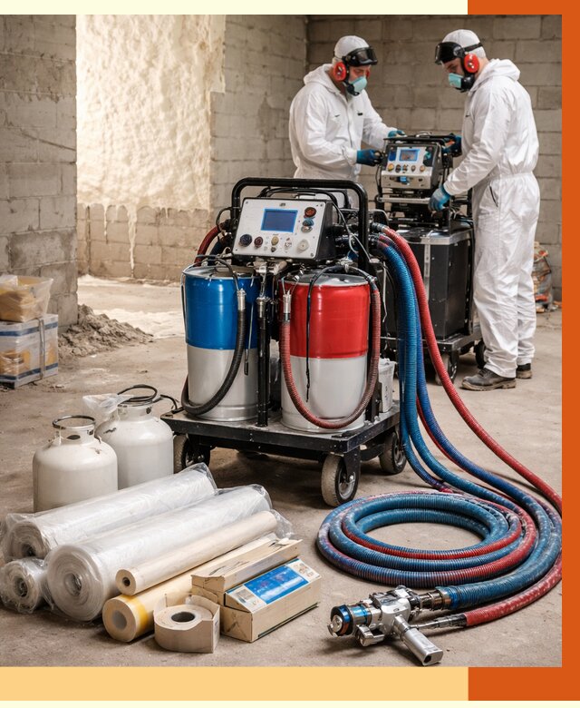 Аренда установки для напыления ППУ в асбесте от 35375 руб. | ТепломастерСбс